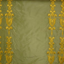 Courtney Silk Fabric - Striped Floral, 54" Width (1 Yard)