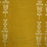 Courtney Silk Fabric - Striped Floral, 54" Width (1 Yard)