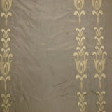 Courtney Silk Fabric - Striped Floral, 54" Width (1 Yard)