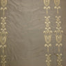 Courtney Silk Fabric - Striped Floral, 54" Width (1 Yard)