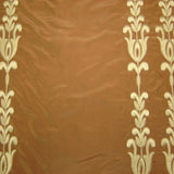 Courtney Silk Fabric - Striped Floral, 54" Width (1 Yard)