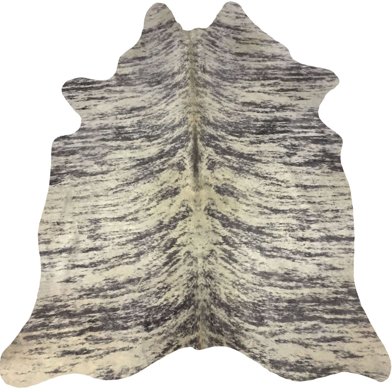 Real Brazilian Zebra Natural Pattern Cow Hide Cowhide Fabric - Light Exotic Printed, 5' X 8' (1 Piece)