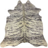 Real Brazilian Zebra Natural Pattern Cow Hide Cowhide Fabric - Light Exotic Printed, 5' X 8' (1 Piece)