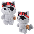 Pirate Cat Plush 9.75"