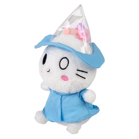 Plush Cat Witch 11"