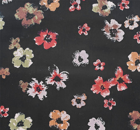 Cotton Poplin 1D1180 100 Percent Cotton Fabric - Black, 58/60" Width (1 Yard)