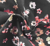 Cotton Poplin 1D1180 100 Percent Cotton Fabric - Black, 58/60" Width (1 Yard)