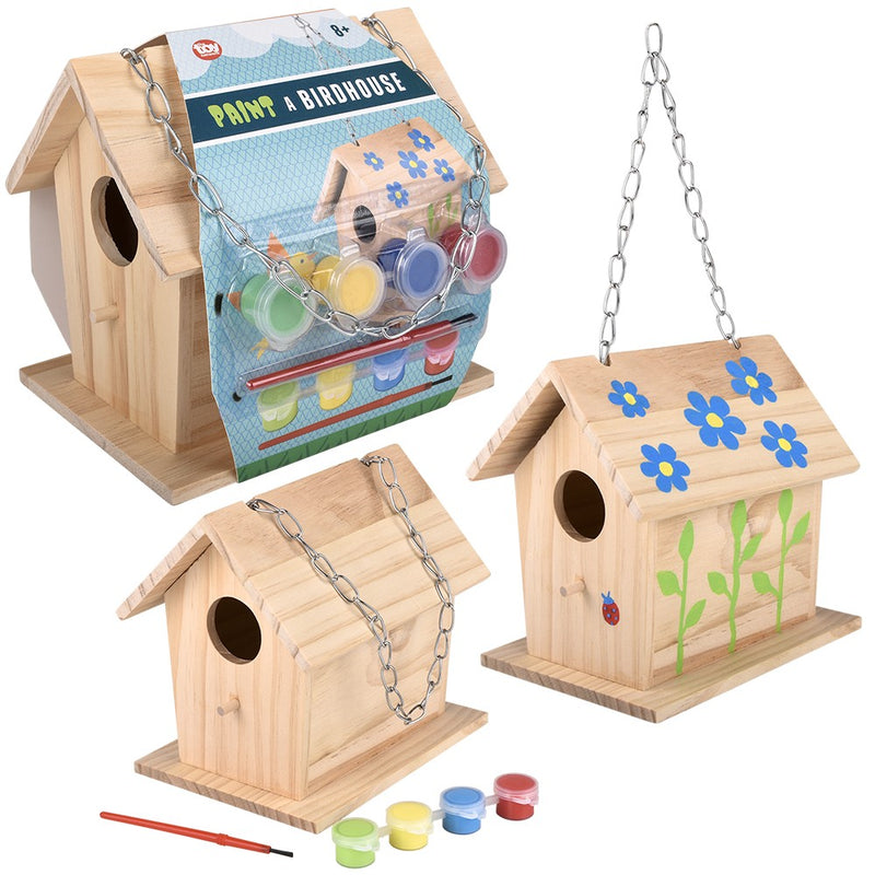 Bird House Paint Kit 6"