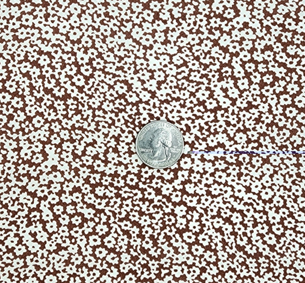 Rust Crepe Chiffon Fabric 57/58" Wide Lightweight Sheer 1 Yard Polyester by the Yard