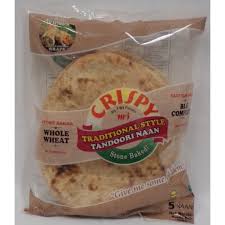 Crispy Tandoori Naan 5pcs