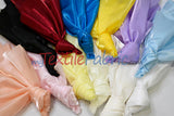 Crystal Satin Polyester Fabric - Shimmering Satin Finish, 45" Width, Multiple Colors (1 Yard)