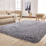 Hand-Tufted Luxe Shag Plush Rug Shag Rugs - Multicolored Plush Shag, 3" Pile (2' X 3')