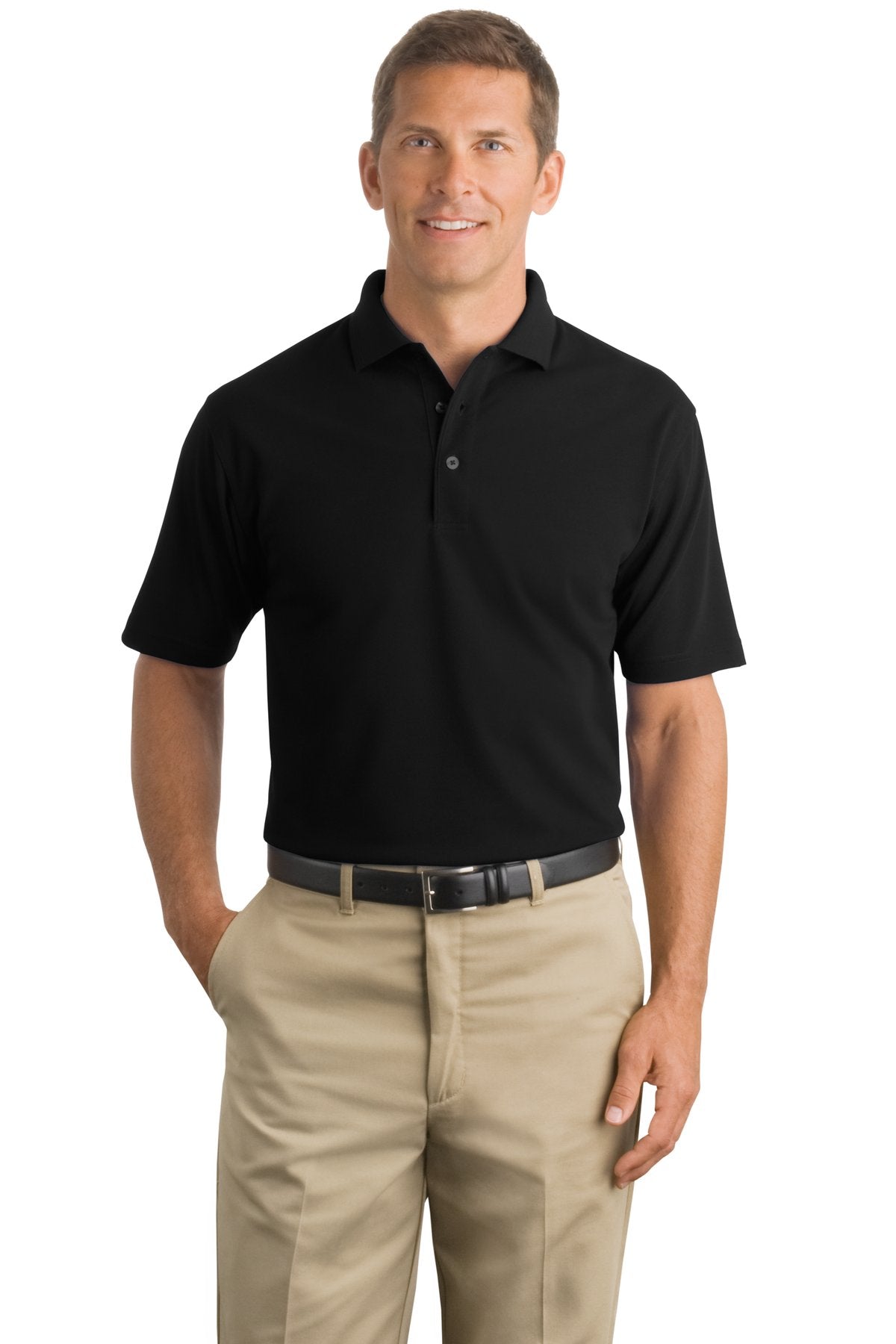 DISCONTINUED CornerStone® - Industrial Pique Polo.