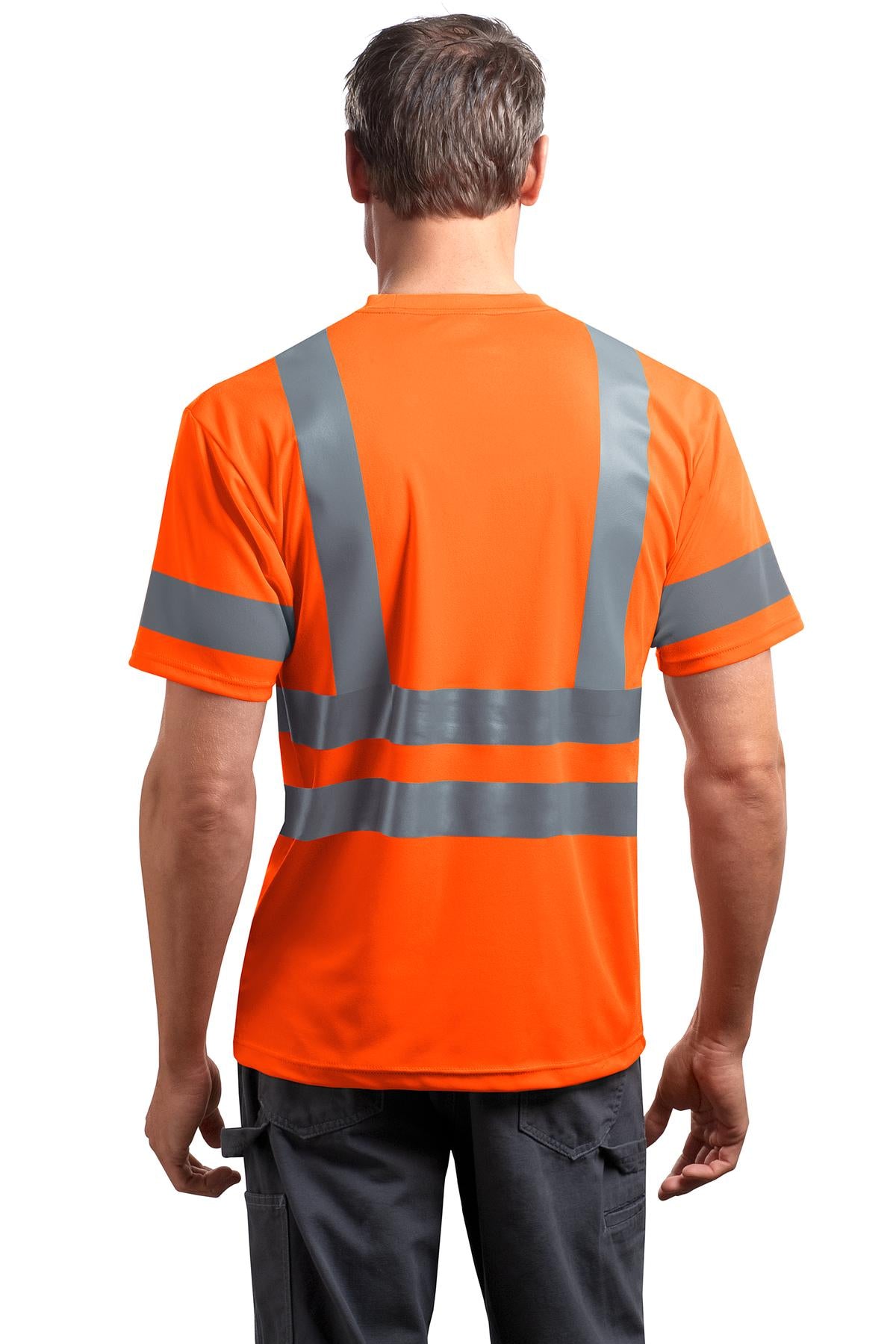 CornerStone® - ANSI 107 Class 3 Short Sleeve Snag-Resistant Reflective T-Shirt.