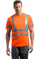 Camiseta reflectante resistente a enganches de manga corta CornerStone® - ANSI 107 Clase 3