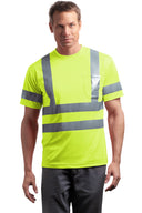 Camiseta reflectante resistente a enganches de manga corta CornerStone® - ANSI 107 Clase 3