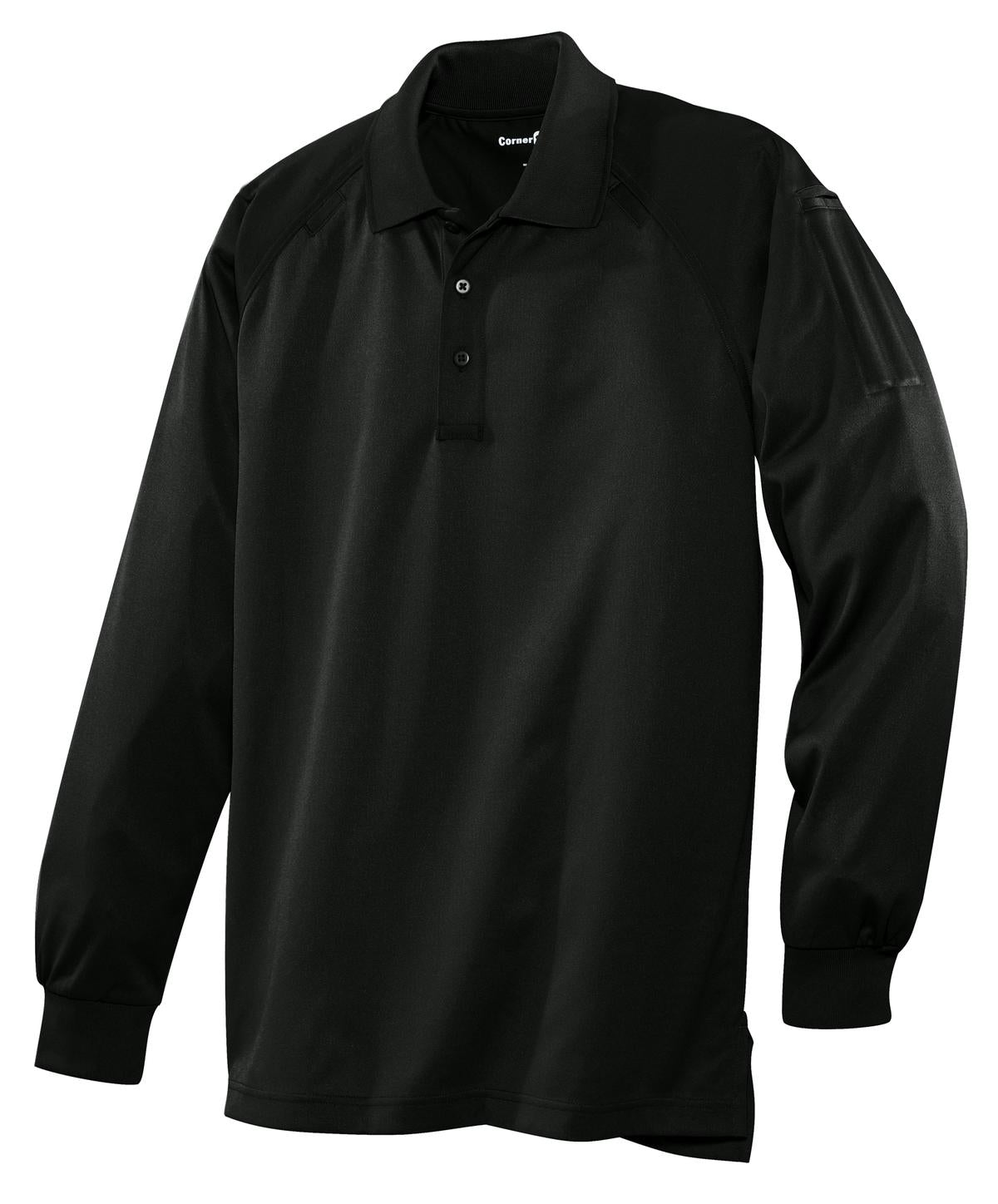 CornerStone® - Select Long Sleeve Snag-Proof Tactical Polo.