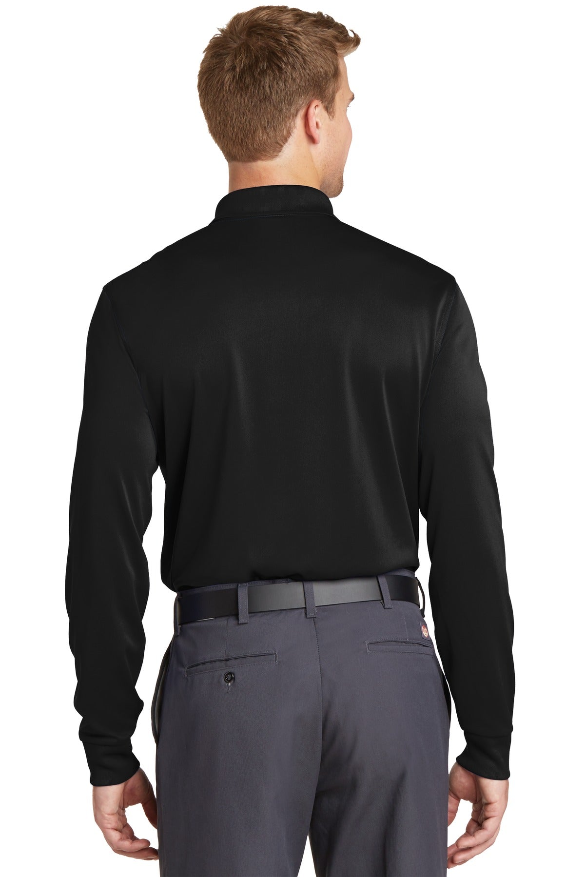 CornerStone® Select Snag-Proof Long Sleeve Polo.