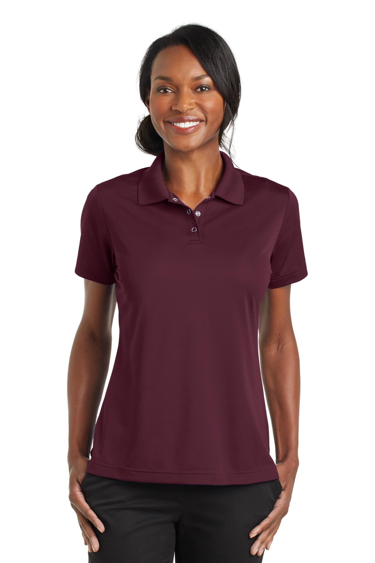 CornerStone® Ladies Micropique Gripper Polo.