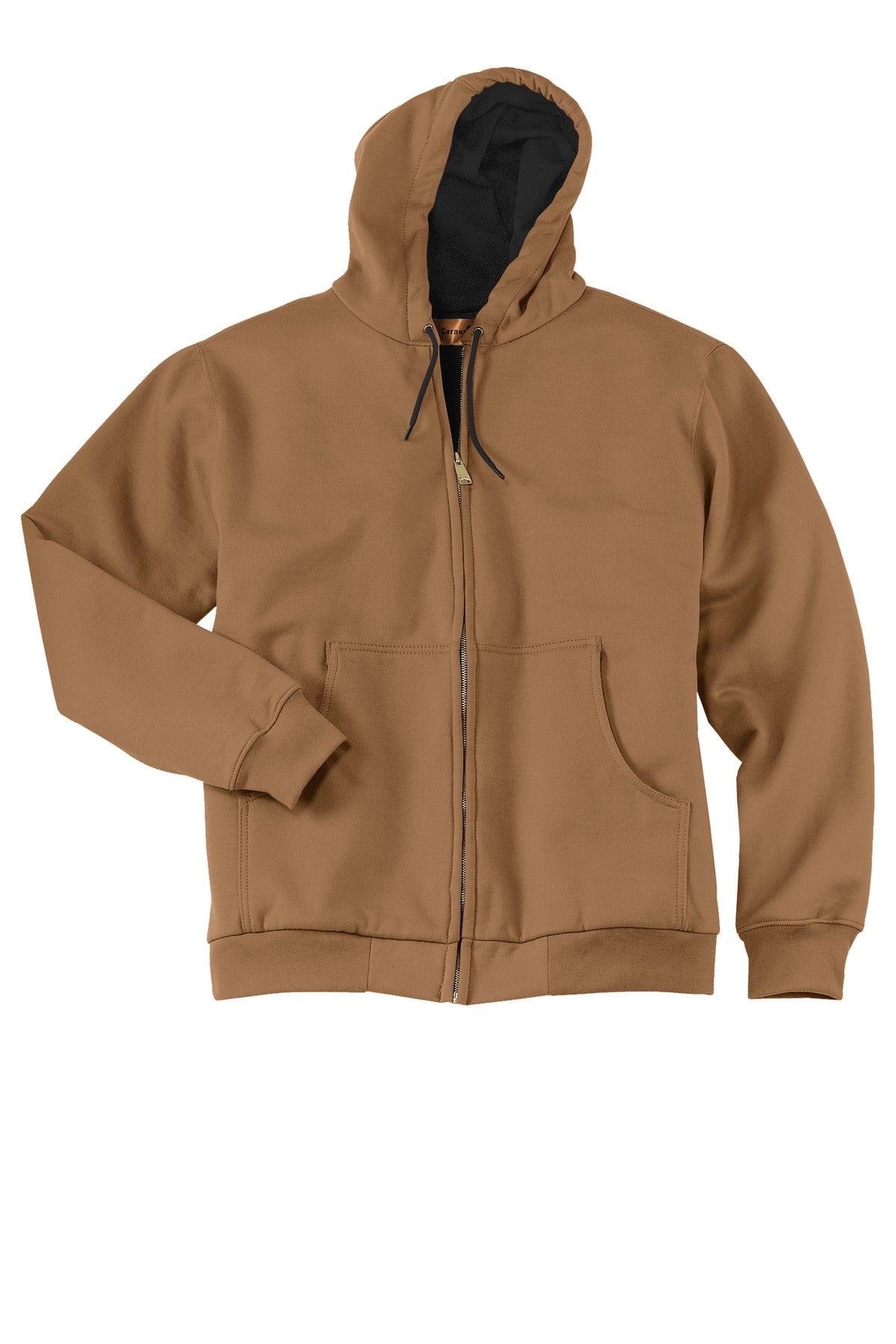 CornerStone® - Heavyweight Full-Zip Hooded Sweatshirt with Thermal Lining.