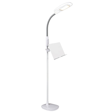 OttLite LED Floor Lamp with USB and Tablet Stand