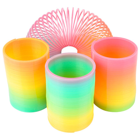 Coil Spring Rainbow Print (1 DZ)