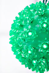 5.5" Twinkling Green Crystal Sphere
