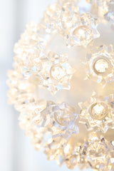 5.5" Twinkling Warm White Crystal Sphere