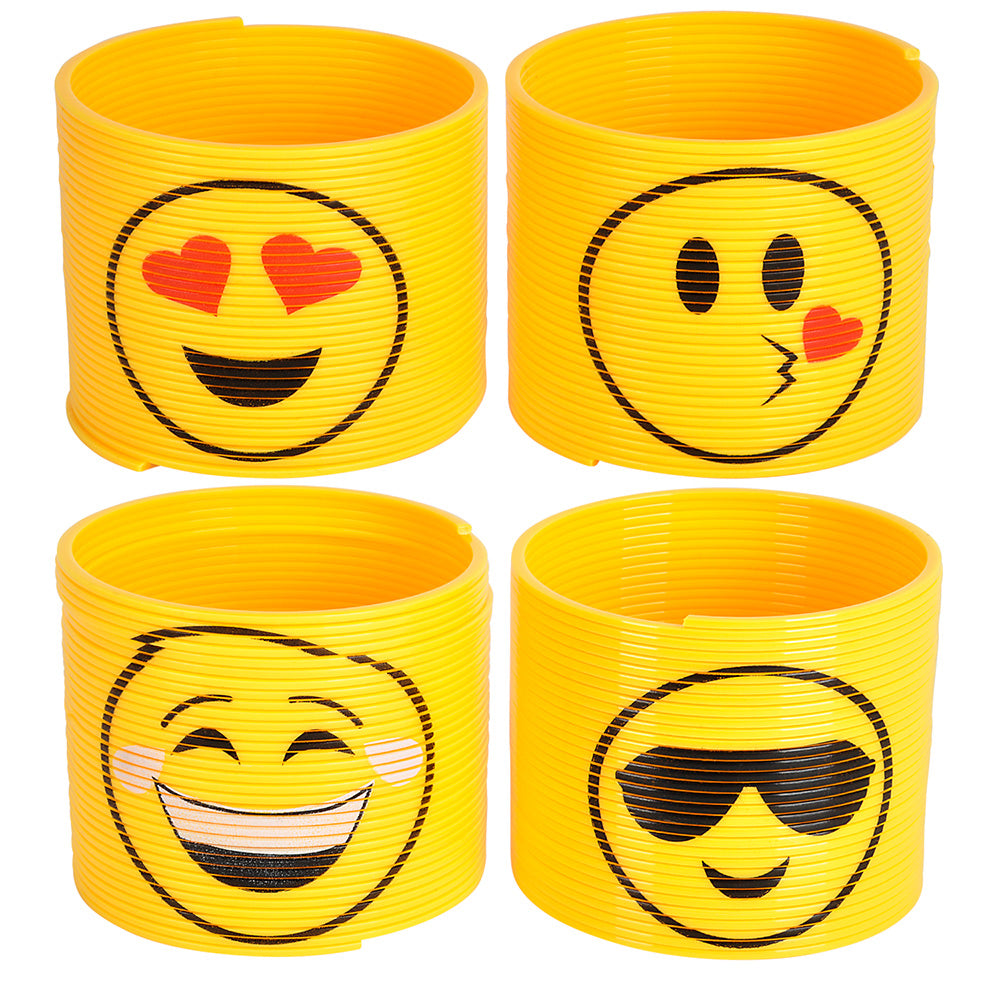 Emoticon Coil Spring (12 Pc Display)