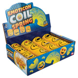 Emoticon Coil Spring (12 Pc Display)