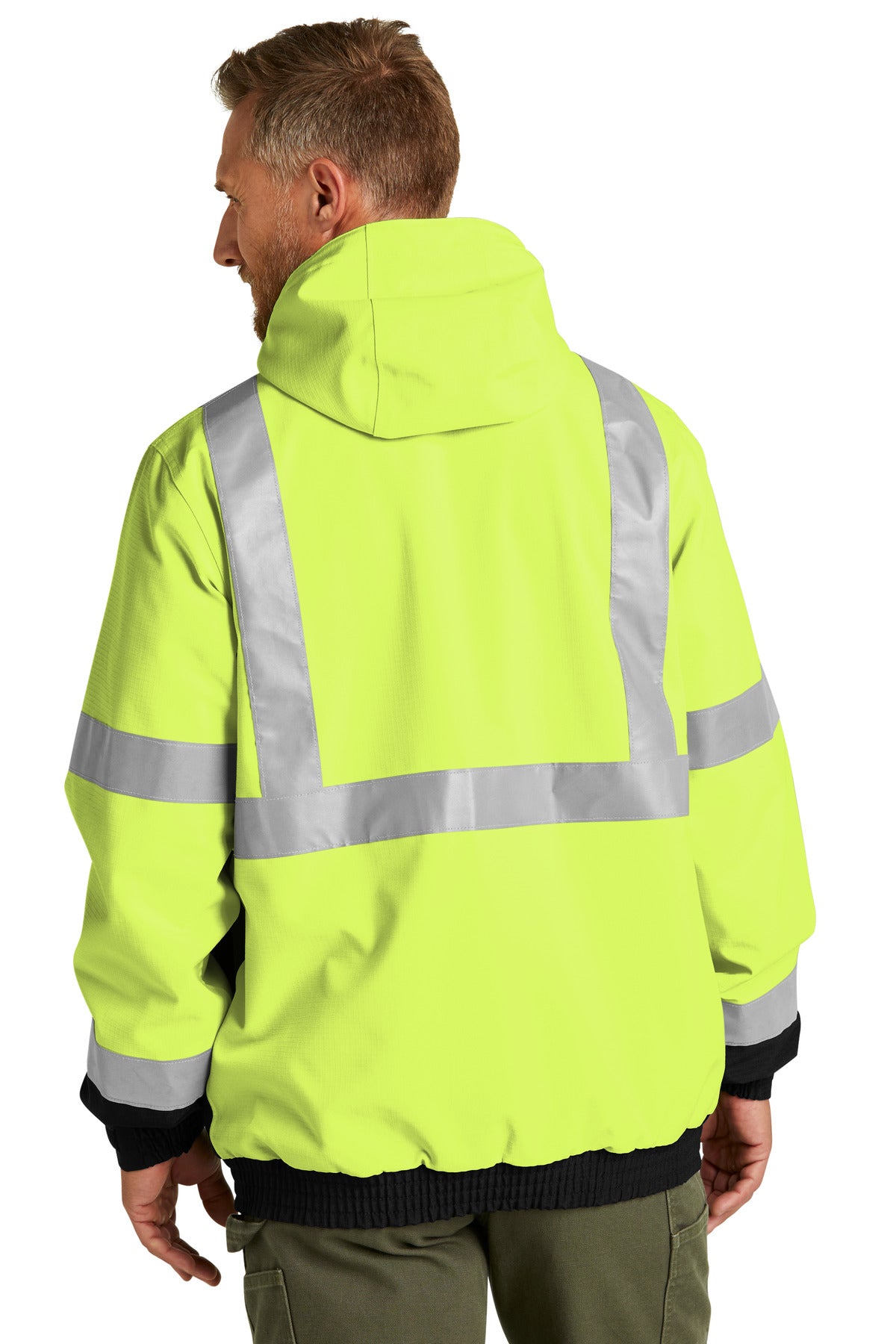 CornerStone® ANSI 107 Class 3 Waterproof Insulated Ripstop Bomber Jacket