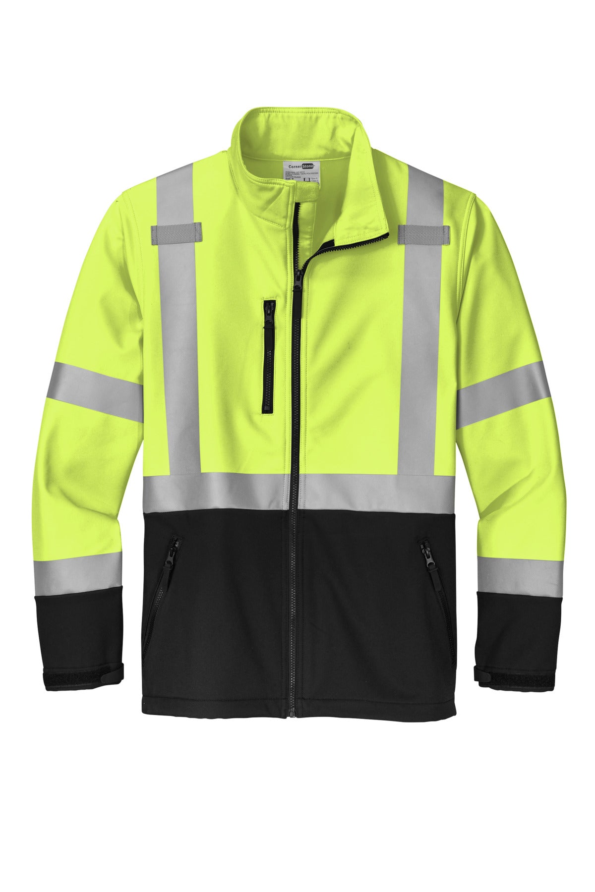 CornerStone® ANSI 107 Class 3 Soft Shell Jacket.