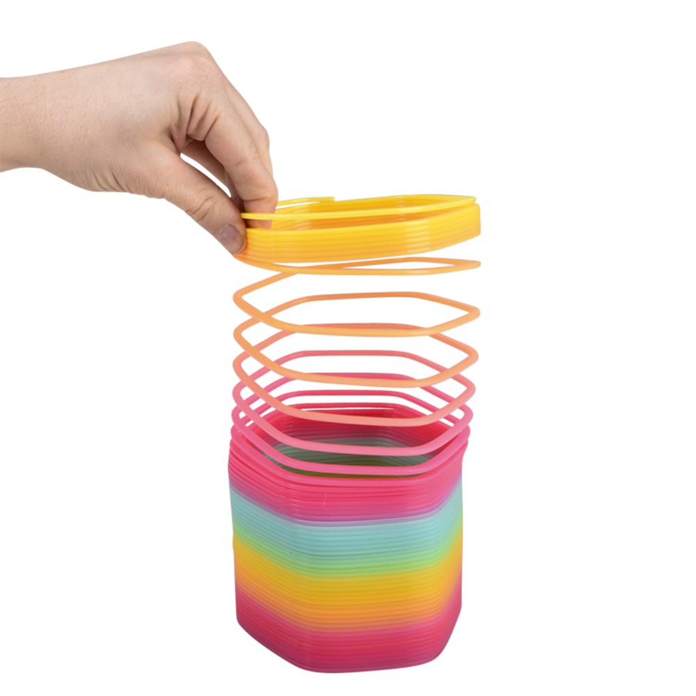 Rainbow Coil Spring Jumbo Hexagon