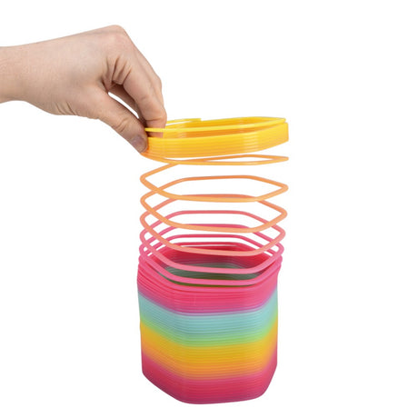 Rainbow Coil Spring Jumbo Hexagon
