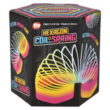 Rainbow Coil Spring Jumbo Hexagon