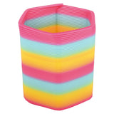 Rainbow Coil Spring 6" Mega Hexagon