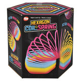 Rainbow Coil Spring 6" Mega Hexagon