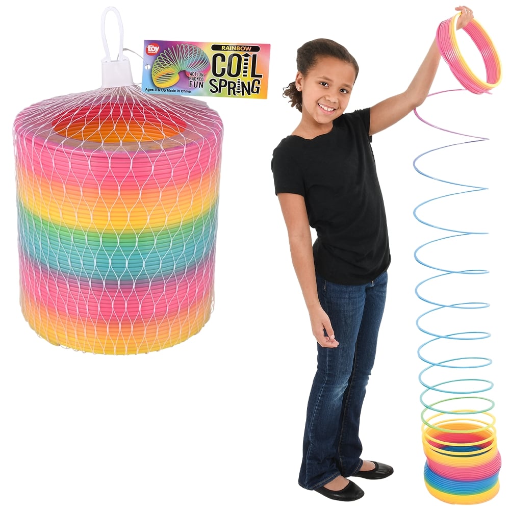 Jumbo Rainbow Coil Spring 6" (150mm)