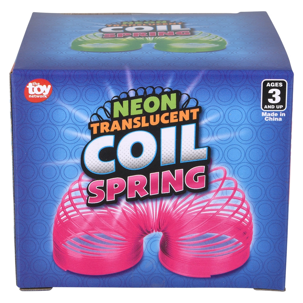 Neon Translucent Coil Spring (1 DZ)