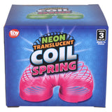 Neon Translucent Coil Spring (1 DZ)