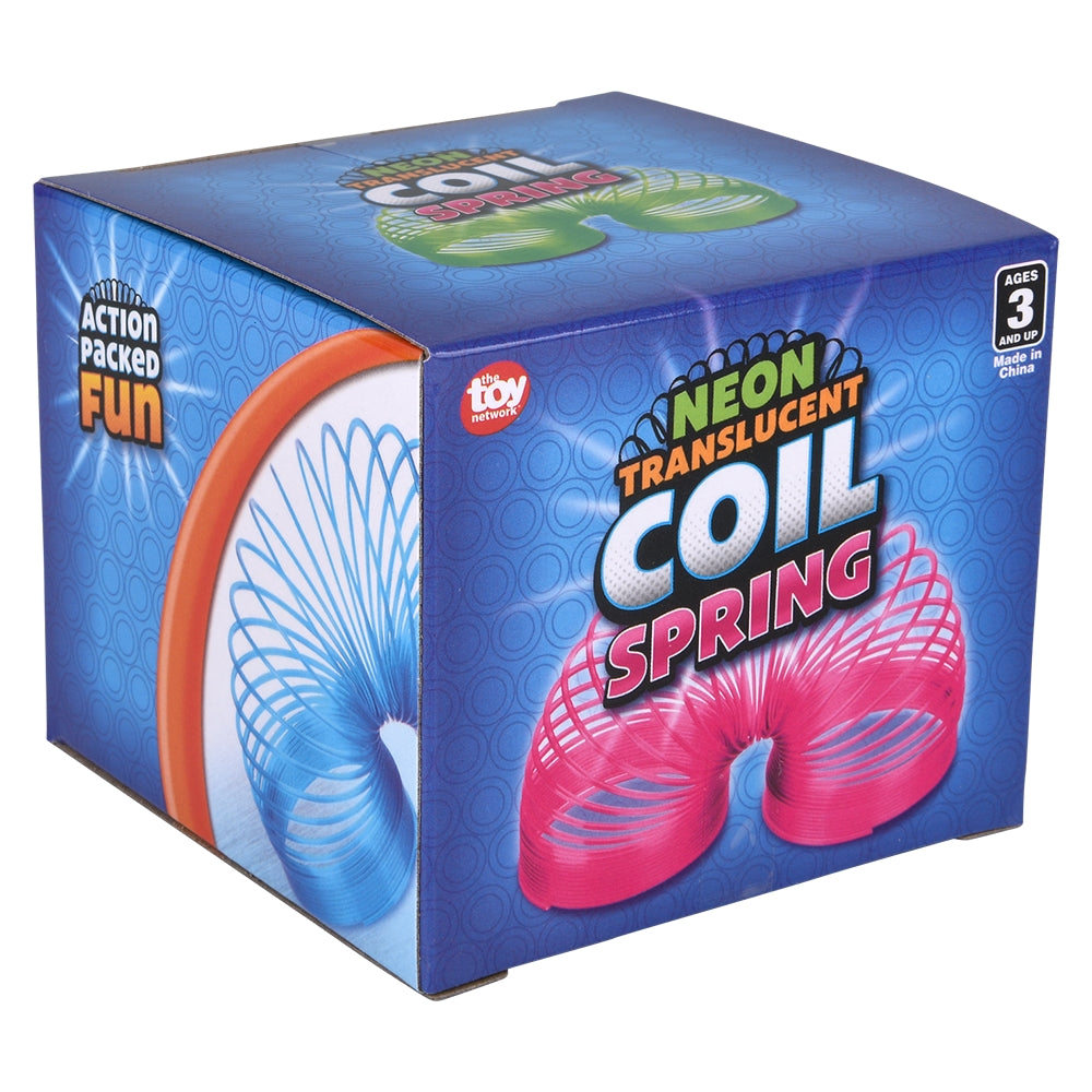 Neon Translucent Coil Spring (1 DZ)