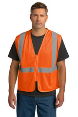 CornerStone ® ANSI 107 Class 2 Economy Mesh Zippered Vest