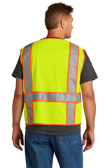 CornerStone ® ANSI 107 Class 2 Mesh Zippered Two-Tone Vest.