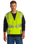 CornerStone ® ANSI 107 Class 2 Mesh Six-Pocket Zippered Vest.