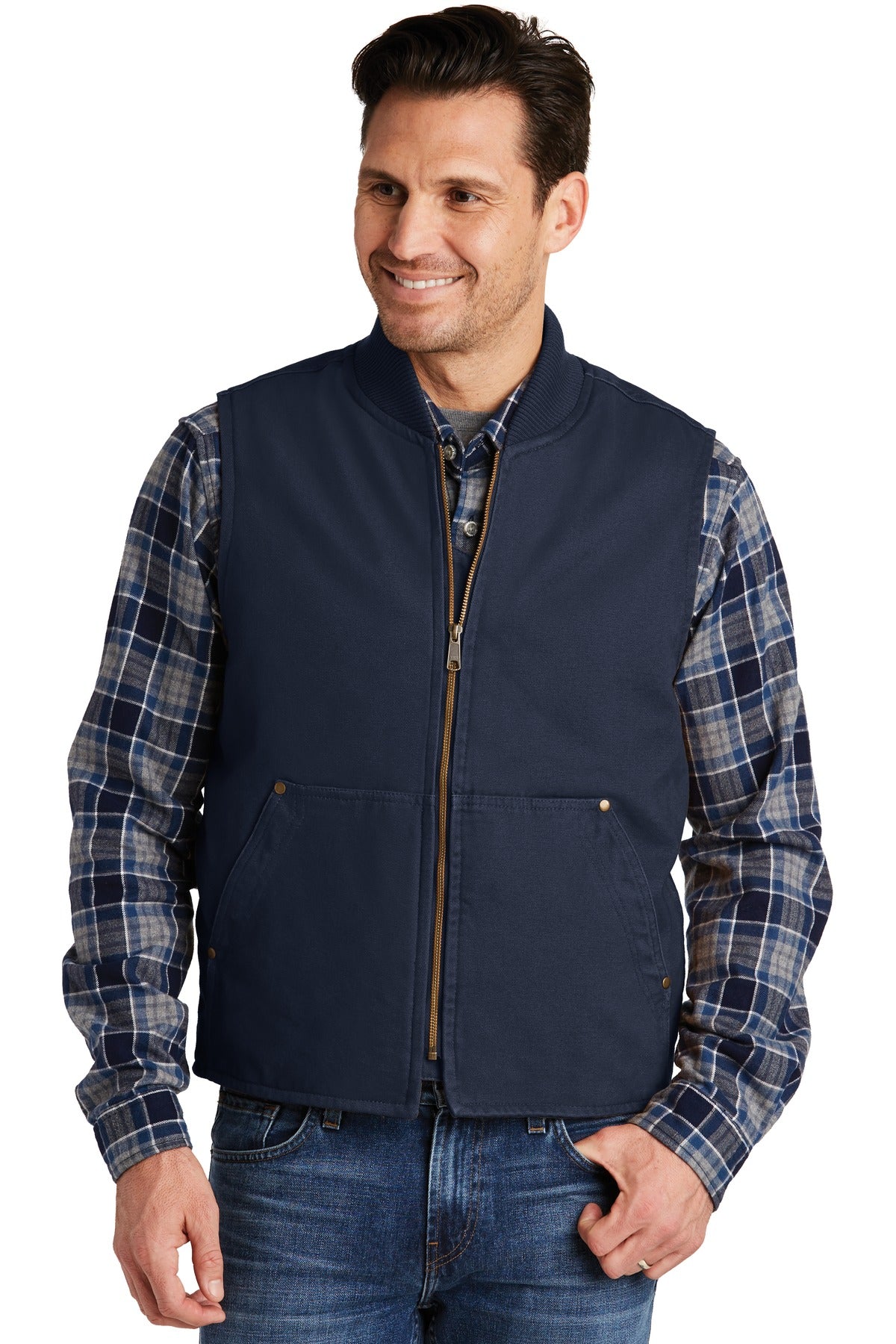 CornerStone® Washed Duck Cloth Vest.