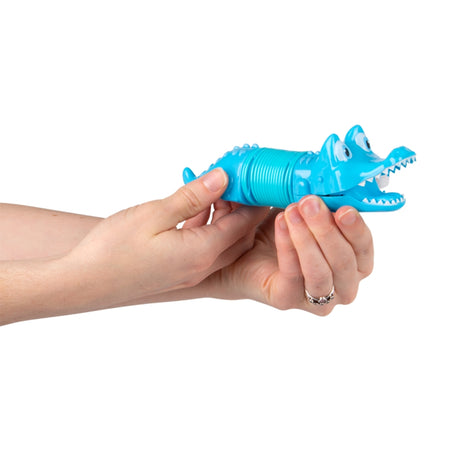 Wind Up Coil Spring Alligator 7"