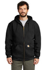 DISCONTINUED Carhartt ® Rain Defender ® Rutland Thermal-Lined Hooded Zip-Front Sweatshir