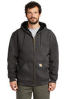 DISCONTINUED Carhartt ® Rain Defender ® Rutland Thermal-Lined Hooded Zip-Front Sweatshir