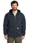 DISCONTINUED Carhartt ® Rain Defender ® Rutland Thermal-Lined Hooded Zip-Front Sweatshir