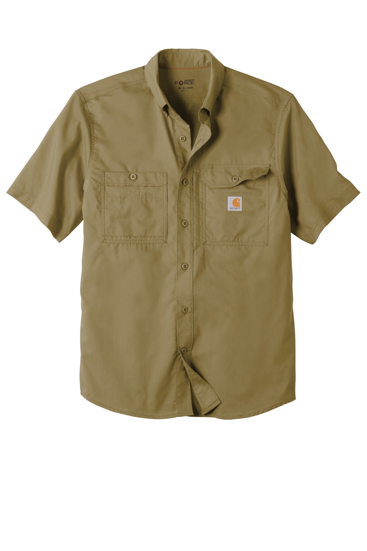 DISCONTINUED Carhartt Force ® Ridgefield Solid Short Sleeve Shirt